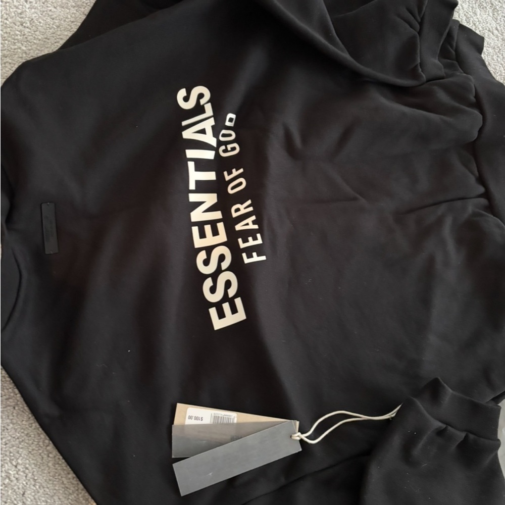 Fear of God Essentials Black Crewneck